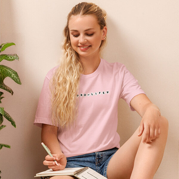 Pro-Life Friendship Bracelet T-Shirt - Image 6